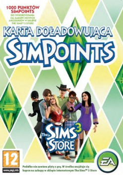 The Sims 3 PL SimPoints Card
