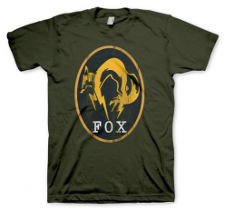 Koszulka Metal Gear Solid V: Ground Zeroes FOX khaki roz. S