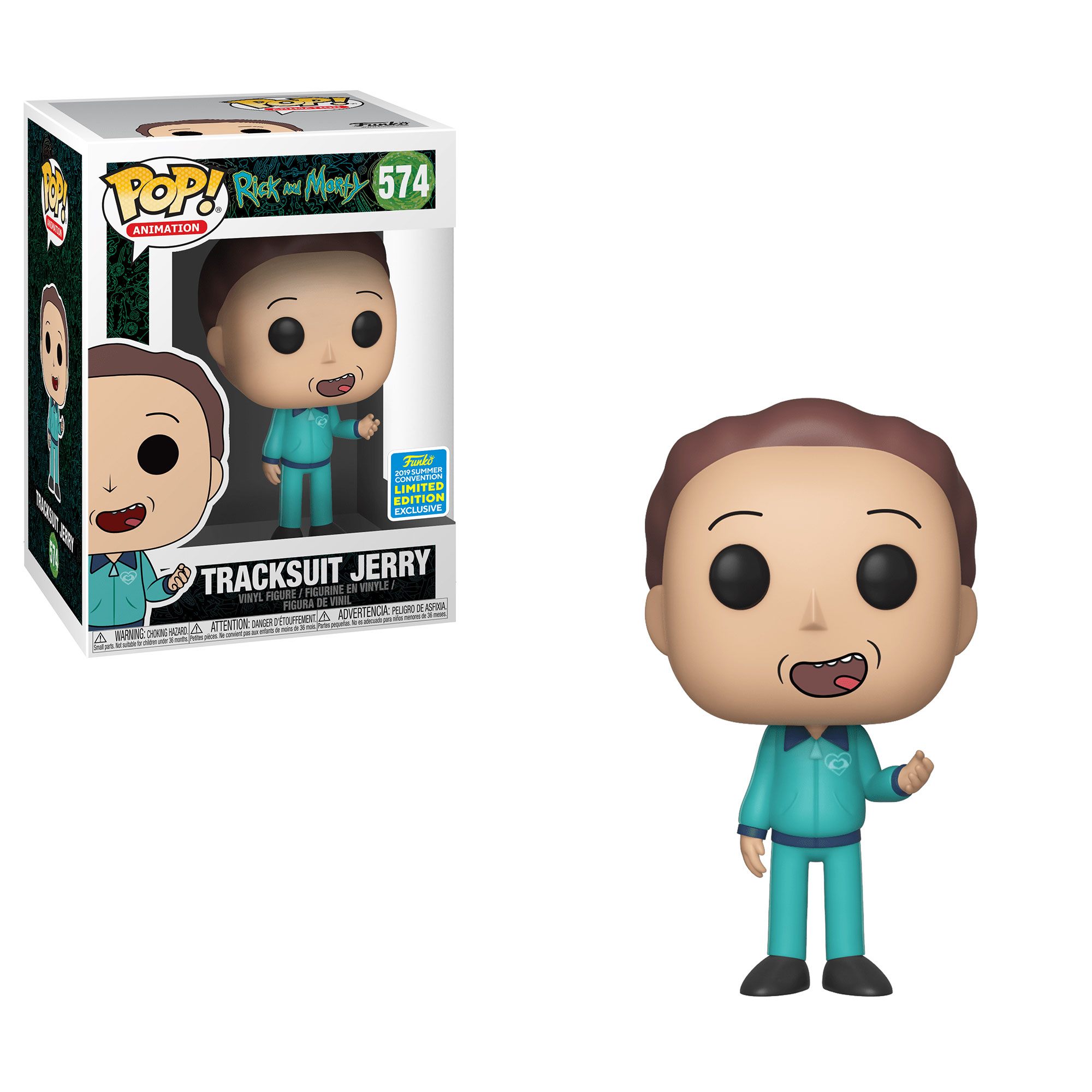 Rick and Morty POP! Tracksuit Jerry SDCC Exclusive 9 cm nr ...