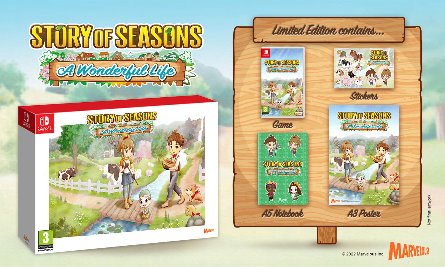 A of Wonderful Story - Sklep Life Edition Switch Limited Seasons Nintendo