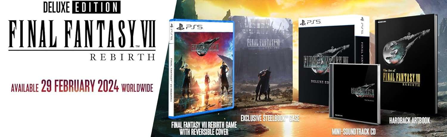 Final Fantasy VII Rebirth [Deluxe Edition] for PlayStation 5
