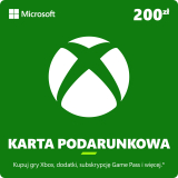 Karta Przedpłacona XBOX LIVE 200 XONE