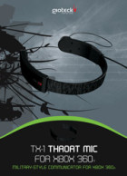 TX-1 Throat Mic Gioteck X360