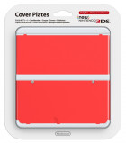 New 3DS Cover Plate czerwony N3DS
