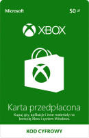 Karta Przedpłacona XBOX LIVE 50 XONE