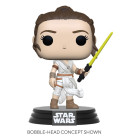 Star Wars Episode IX POP! Rey with Yellow Saber 9 cm Hobby