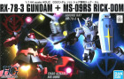 HGUC 1/144 RX-78-3 GUNDAM VS MS-09RS RICK-DOM Hobby