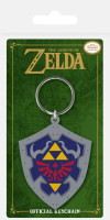 Legend of Zelda Rubber Keychain Hylian Shield 6 cm Hobby