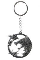 The Witcher Wolf, Swallow and Star - brelok metalowy Hobby