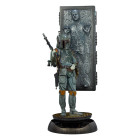 Star Wars Premium Format Statue Boba Fett and Han Solo in Carbonite 70 cm Hobby
