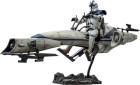 Star Wars The Clone Wars Action Figure 1/6 Commander Appo & BARC Speeder 30 cm Hobby