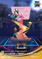 Space Jam: A New Legacy D-Stage PVC Diorama Sylvester & Tweety & Daffy Duck New Version 15 cm Hobby