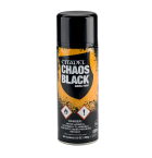 Farba Chaos Black Spray 400 ml Hobby