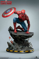 Captain America Civil War 1/4 Statue Spider-Man Captain America Regular Version 40 cm Hobby