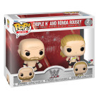 WWE POP! Vinyl Figures 2-Pack Rousey/Triple H 9 cm Hobby