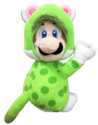 Super Mario Magnet Plush Figure Cat Luigi 19 cm Hobby