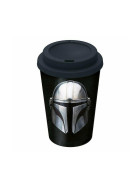 Kubek Star Wars The Mandalorian Small Plastic Double-Walled Coffee Tumbler 390ml, Hobby
