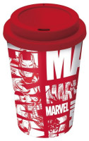 Kubek Marvel Avengers Small Plastic Double-Walled Coffee Tumbler 390ml Hobby
