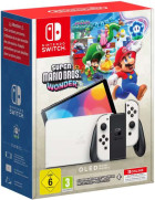 Konsola Nintendo Switch OLED White + SMB Wonder + 12M NSO NS