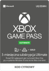 Abonament Xbox Game Pass Ultimate 3 Miesiące, Xbox One