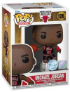 NBA Legends POP! Bulls- Michael Jordan w/Jordans (Blk Pinstripe Jersey) 9 cm nr 126, Hobby