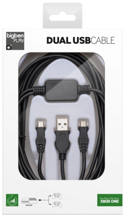 Przewód Y USB-2xmicroUSB