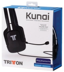 Headset Tritton Kunai czarny PS4 PS3