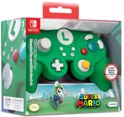 Pad przewodowy Fight Pad Pro SUPER SMASH BROS - LUIGI