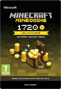 Minecraft Minecoins Pack 1720 Coins