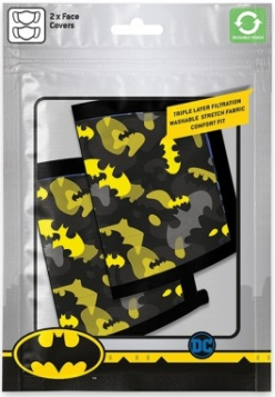 Batman maseczka ochronna 2-pak Camo Yellow