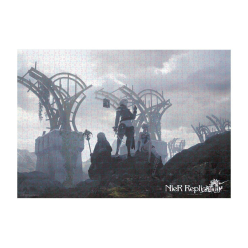 NieR Replicant ver.1.22474487139 Jigsaw Puzzle Nier, Kainé & Emil (1000 pieces)