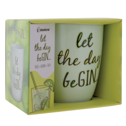 Let The Day be Gin Mug