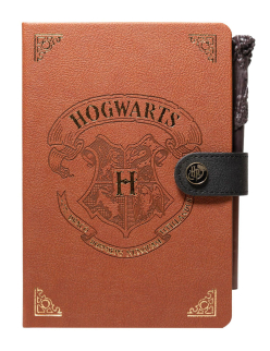 Zestaw Harry Potter notatnik A5 plus długopis Różdżka