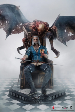 Geralt Deluxe Limited Edition Statue 1/4 The Witcher 3: Wild Hunt