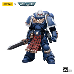 Warhammer 40k Action Figure 1/18 Ultramarines Primaris Assault Veteran Intercessor 12 cm