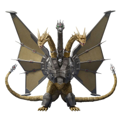 Godzilla vs. King Ghidorah S.H. MonsterArts Action Figure Mecha Ghidorah Shinjuku Decisive Battle Special Set 25 cm