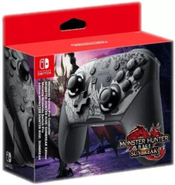 Nintendo Switch Pro Controller Monster Hunter Rise Sunbrake