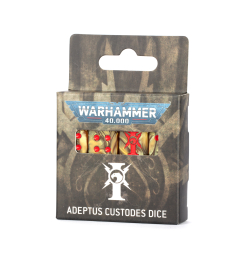 Warhammer 40000 Adeptus Custodes Dice