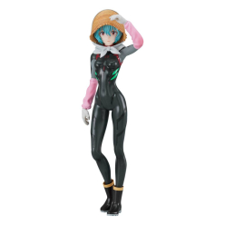 Rebuild of Evangelion Pop Up Parade Rei Ayanami Tentative Name Farming Ver. 17 cm