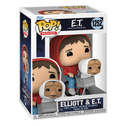 E.T. the Extra-Terrestrial POP! Elliot w/ET in Bike Basket 9 cm nr 1252