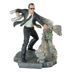 The Matrix Gallery PVC Statue Agent Smith 25 cm