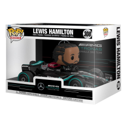 Formula 1 POP! Rides Super Deluxe Vinyl Figure Mercedes Hamilton 15 cm nr. 308