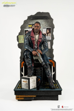 Cyberpunk 2077 Phantom Liberty Statue 1/4 Solomon Reed 55 cm