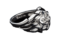 Lord of the Rings Nenya - The Ring of Galadriel (Sterling Silver) Size 9.75