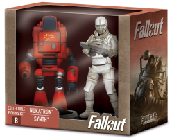Fallout Mini Figurki 2-Pak B Nukatron and Synth 7 cm