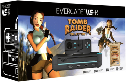 Konsola EVERCADE VS-R + Zestaw gier Tomb Raider Col. 1 #40 + Kontroler
