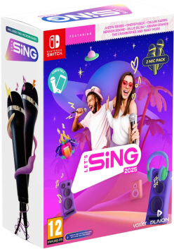 Let's Sing 2025 + 2 mikrofony