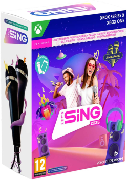 Let's Sing 2025 + 2 mikrofony
