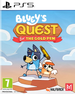 Bluey's Quests for the Gold Pen