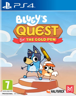 Bluey's Quests for the Gold Pen